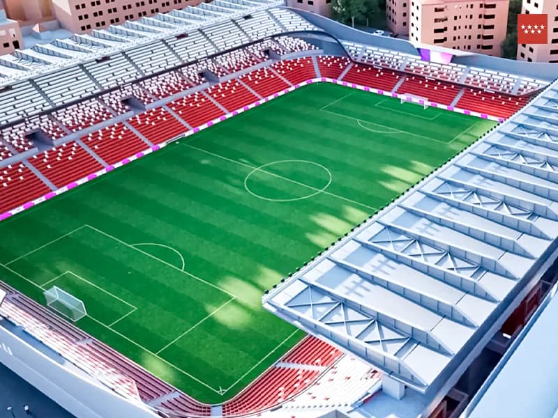 The Community of Madrid is planning renovation of Estadio Vallecas home to Rayo Vallecano