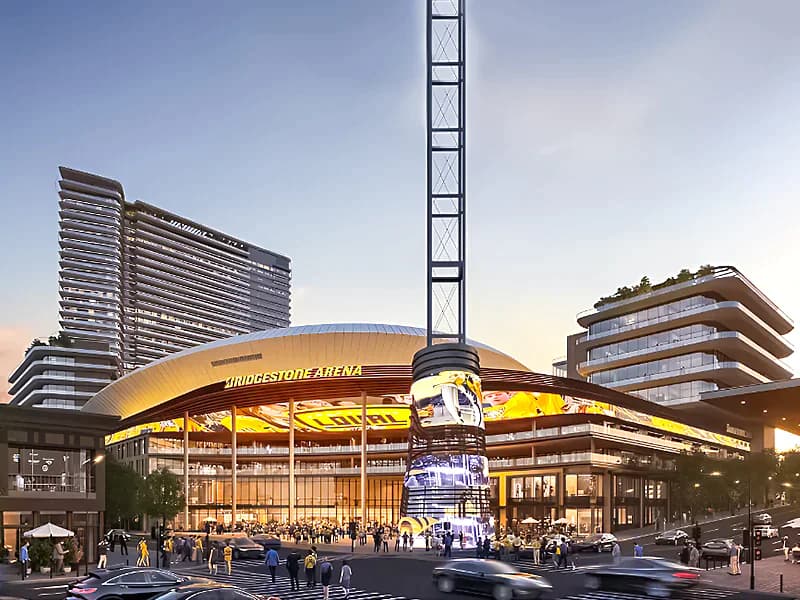 Bridgestone Arena renovation started