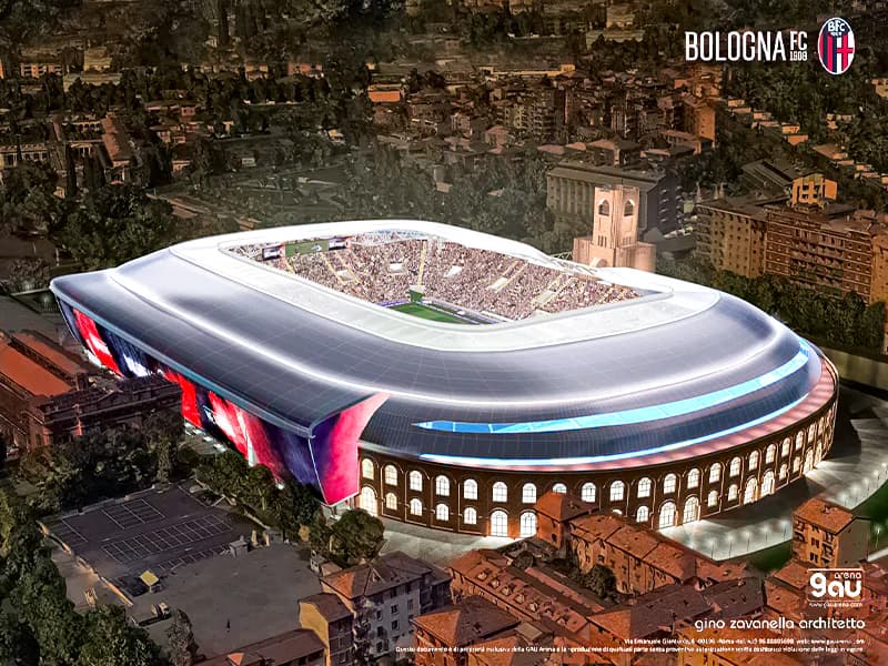 Bologna looses funding for new stadium