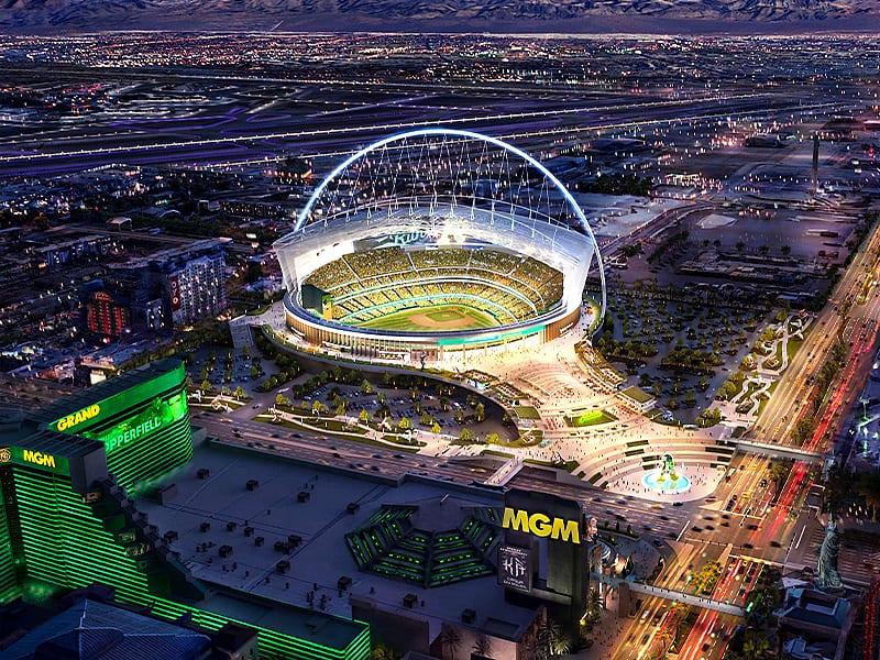 Oakland Athletic new Vegas stadium update November 2023