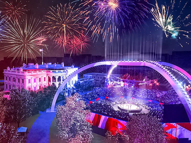 This is how UFC will look at the White House