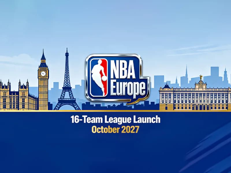 NBA will launch European League in 2027