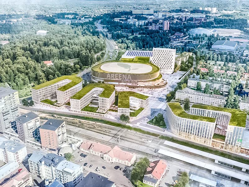 Oulu arena project update in Finland