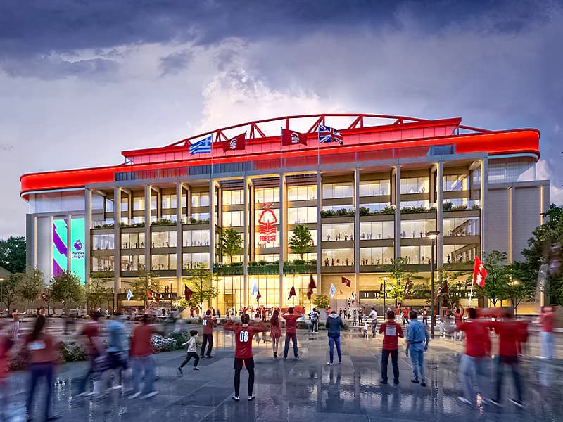 Nottingham Forest submitted planning applications for the redevelopment of the City Ground