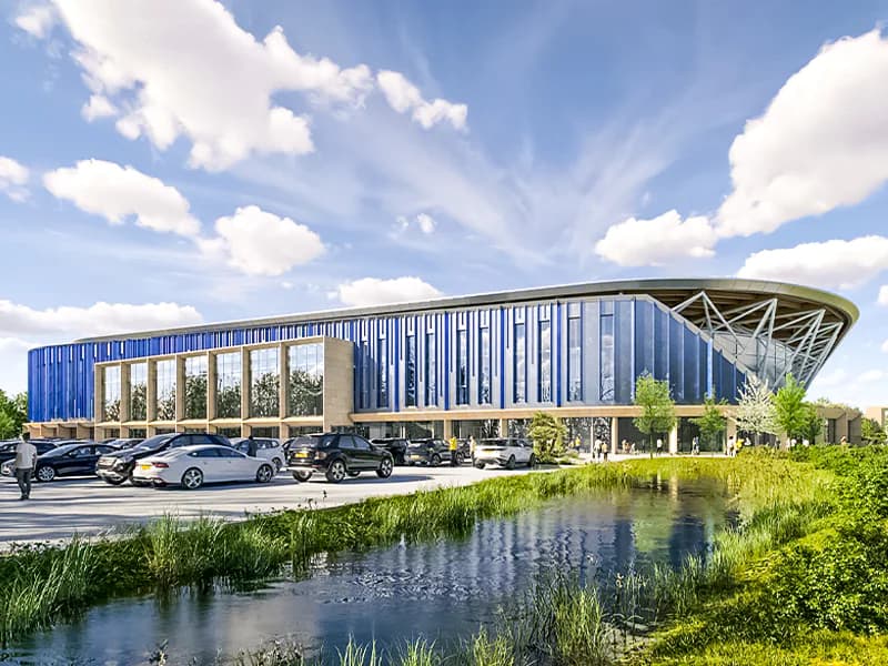 Oxford United stadium got singed off