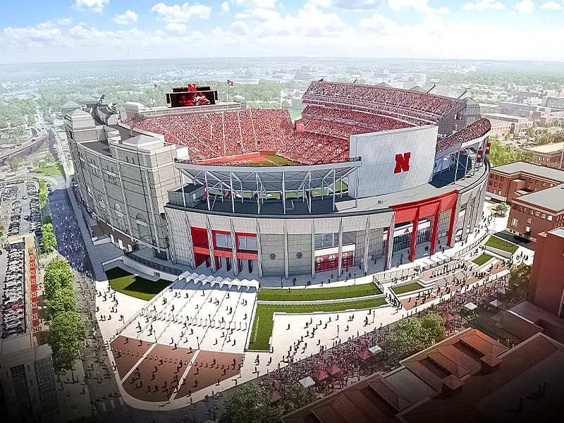 $600m Memorial Stadium revamp University of Nebraska