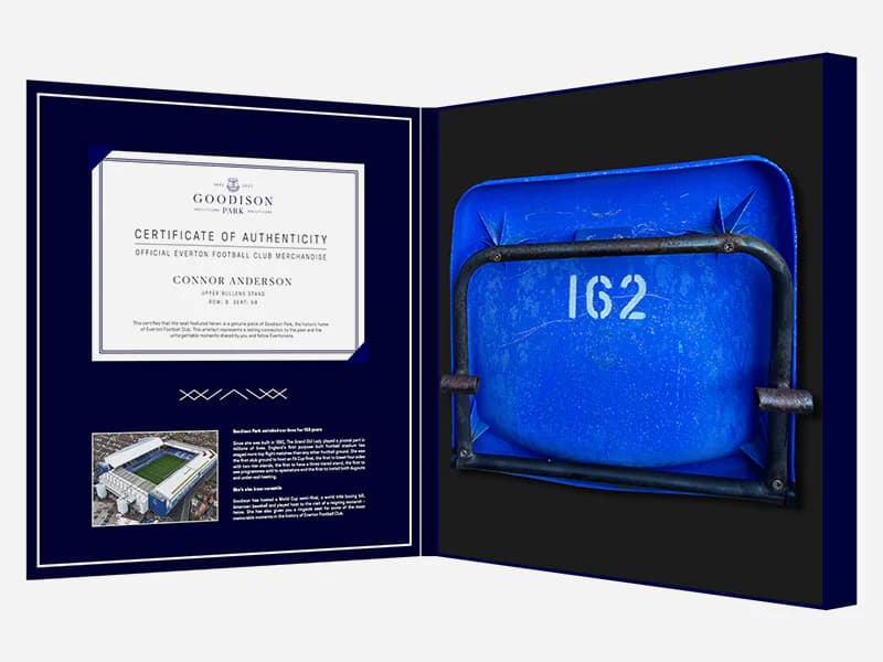 Everton offer fans chance to own a piece of Goodison Park history