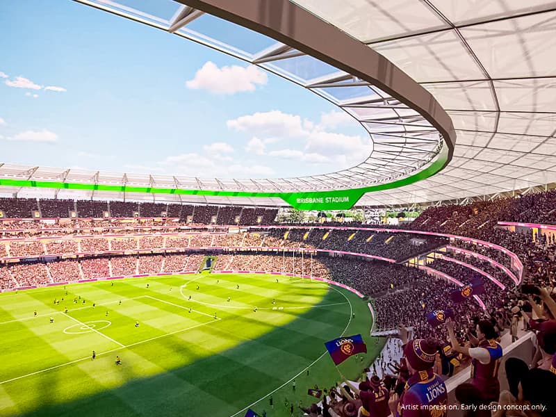Further decisions taken for Brisbane Stadium