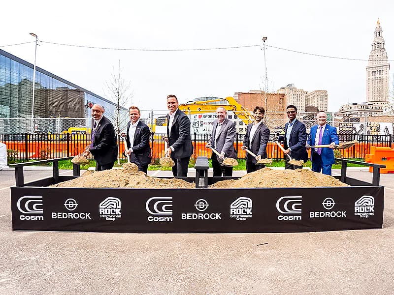 Largest Cosm venue to date in Cleveland ground-breaking