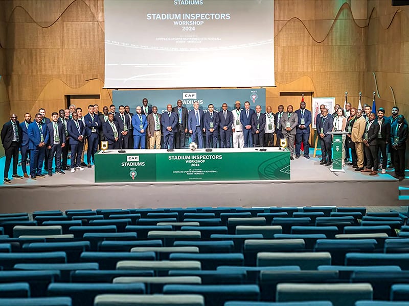 Workshop on stadium infrastructure in Morocco