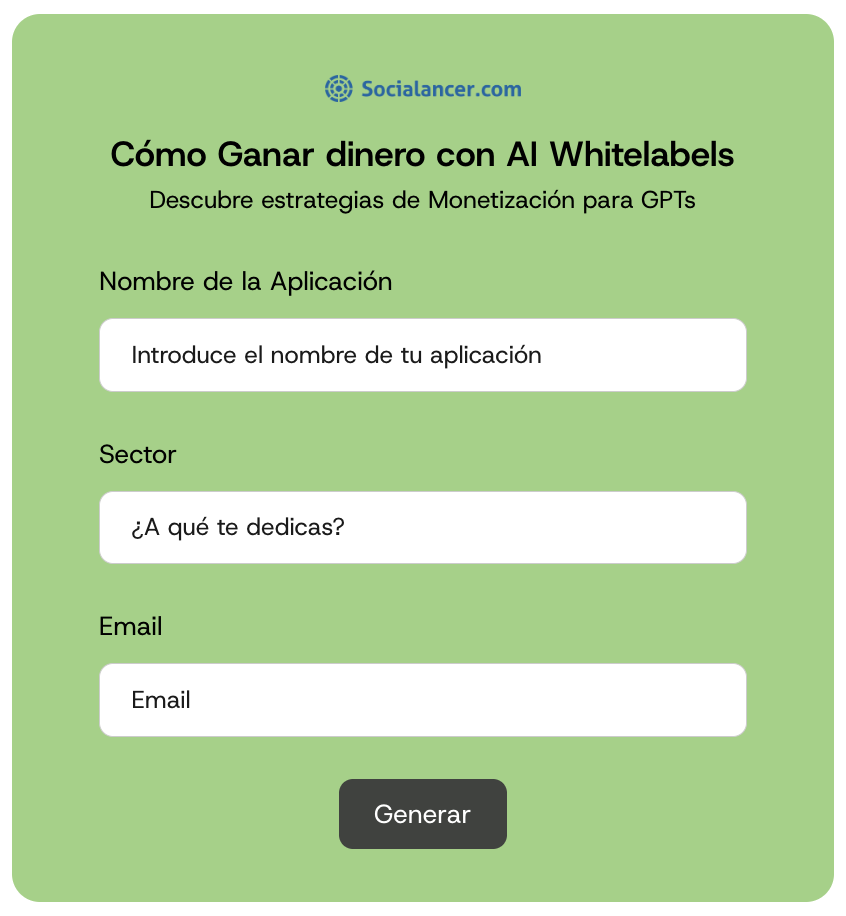 Activa las imágenes de tu email para ver cómo ganar dinero con AI Whitelabels