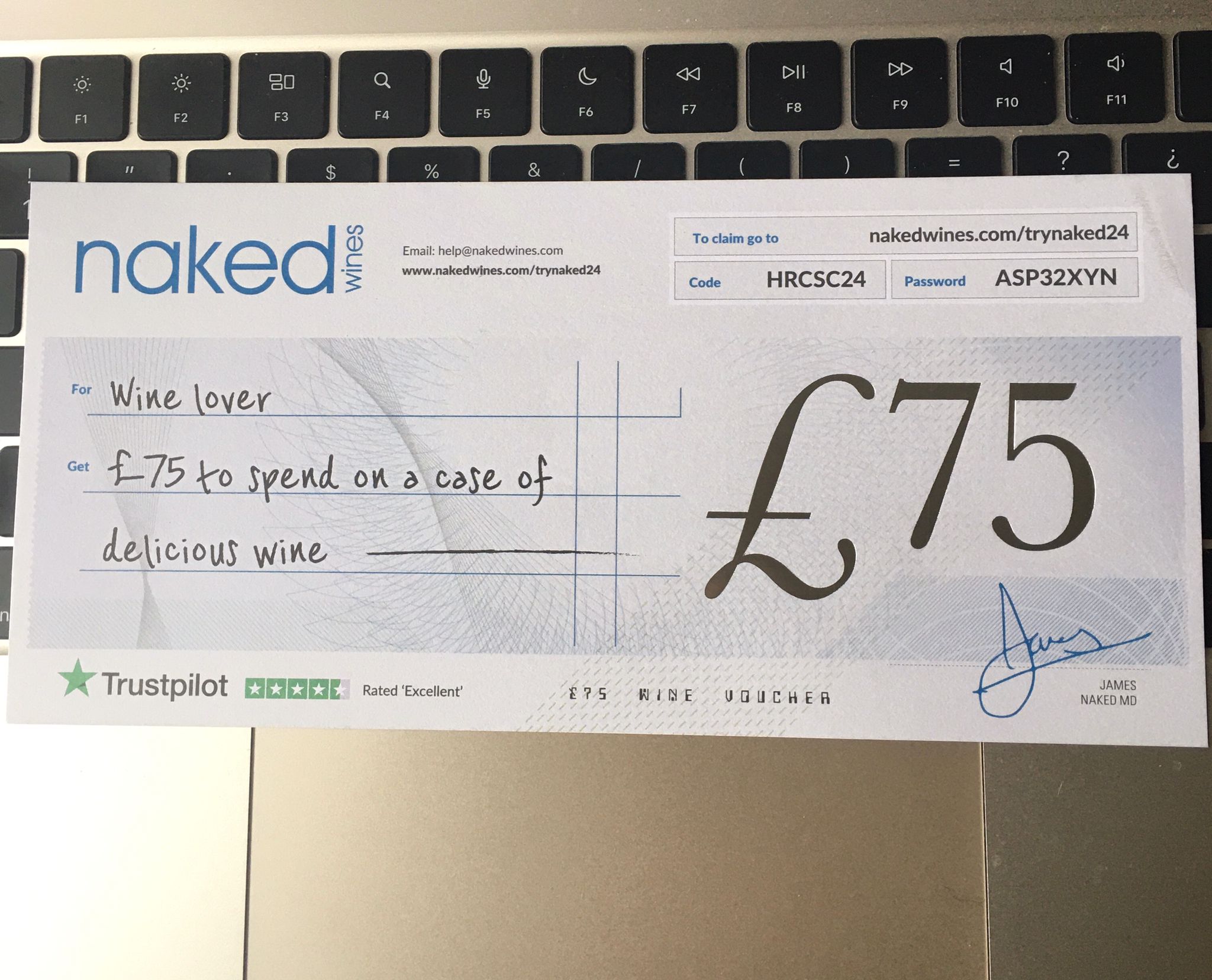 Activa las imágenes de tu email para ver este cheque.