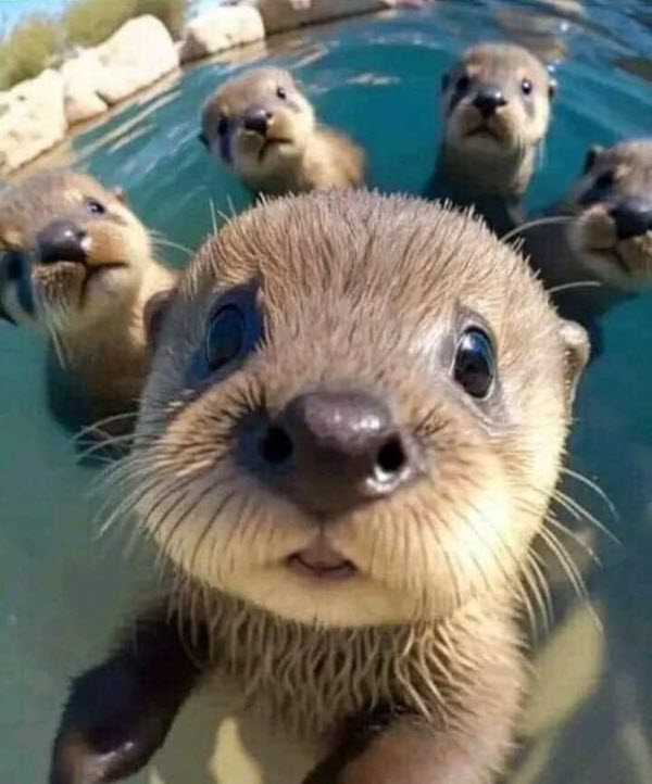 Turn on your images! You're missing a baby otter!