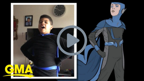 Father and son raise autism awareness with comic books