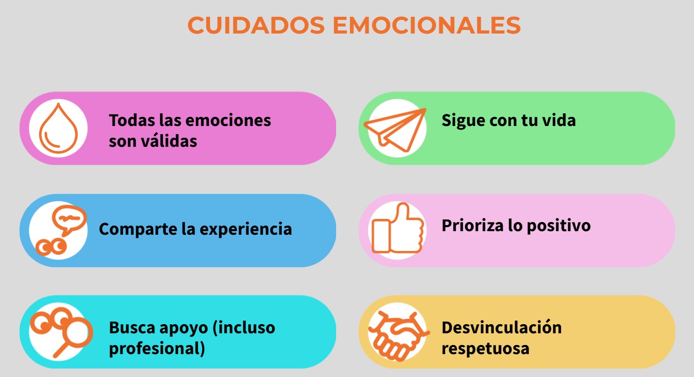 Cuidados emocionales de las personas voluntarias