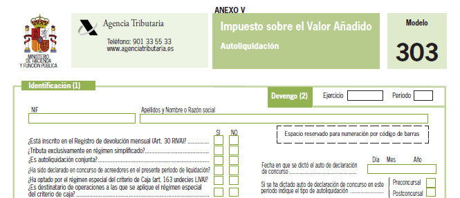 Modelo 303