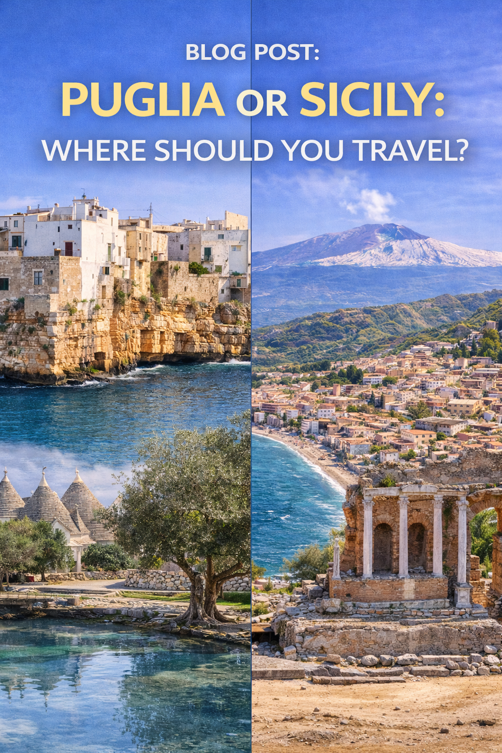 sicily or puglia blob post with coastal images 