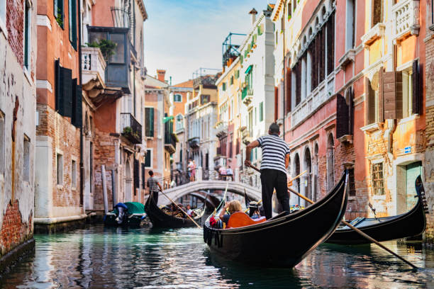 Gondola ride in Venice, Italy