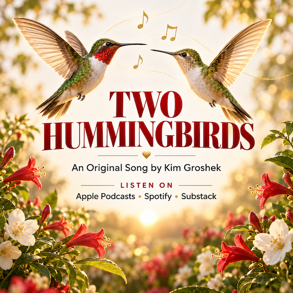 Two Hummingbirds — An Original Song by Kim Groshek
