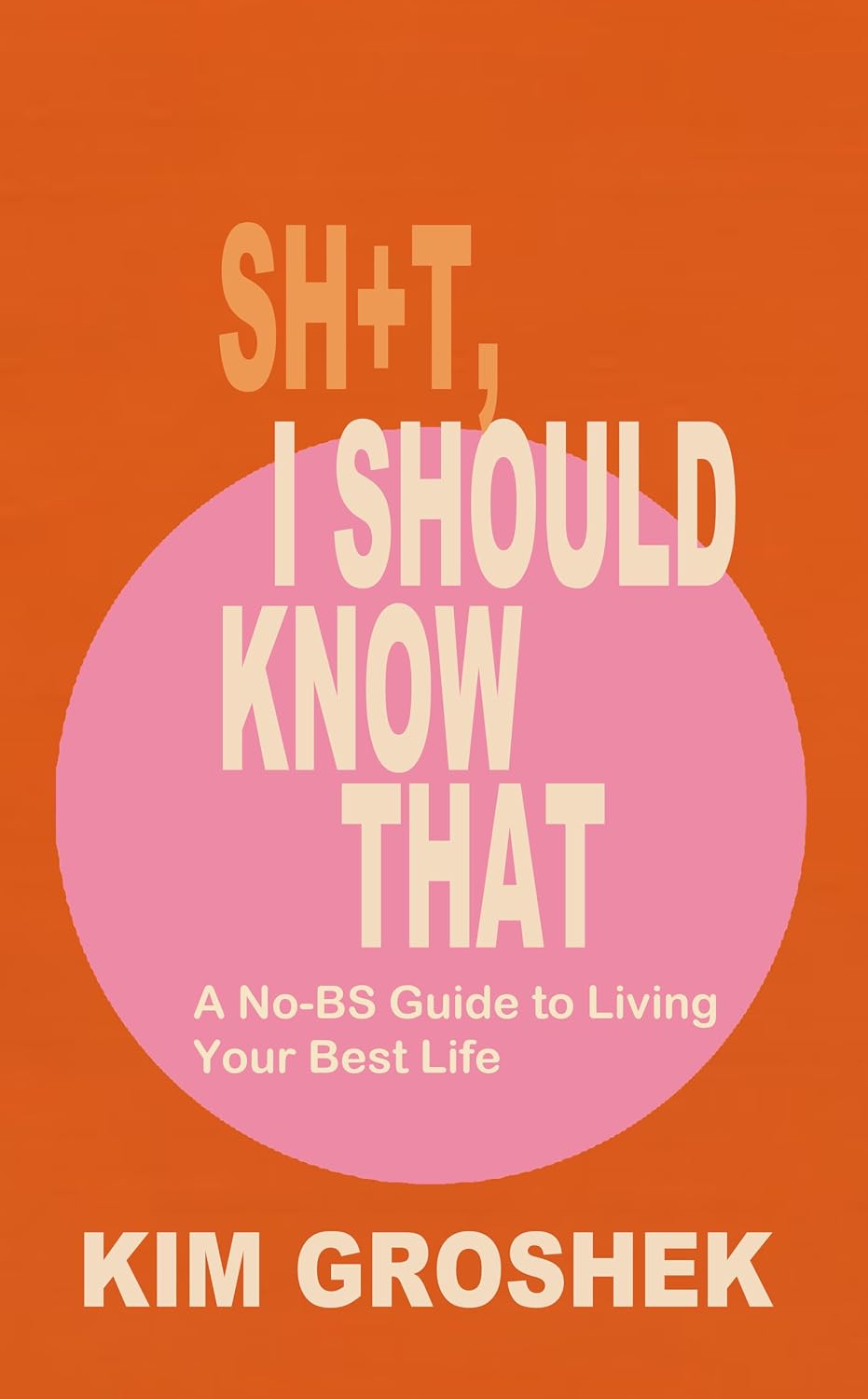 SH+T, I Should Know That book cover by Kim Groshek