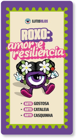 Roxo: amor e resiliência