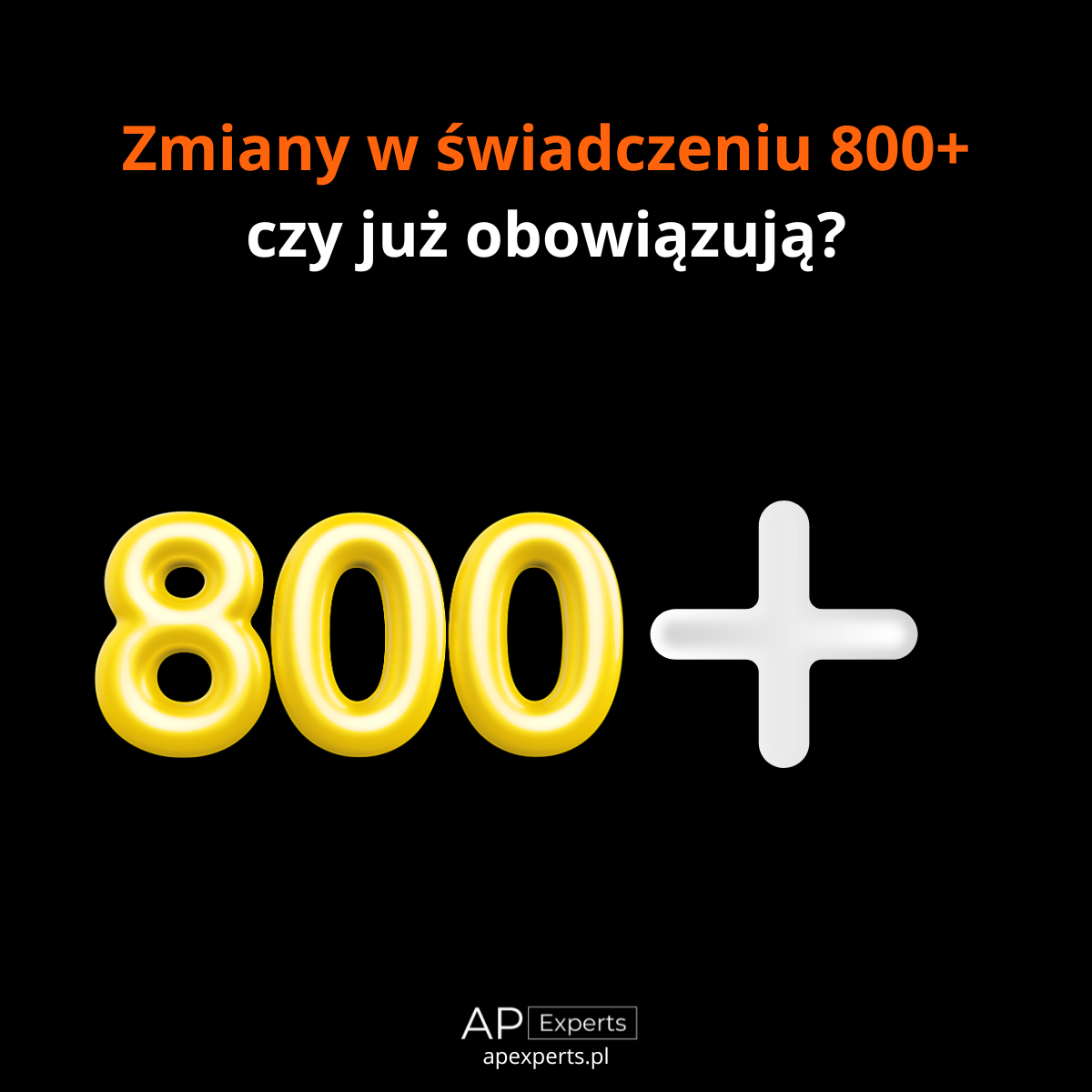 Zmiany w świadczeniu 800+ czy już obowiązują?