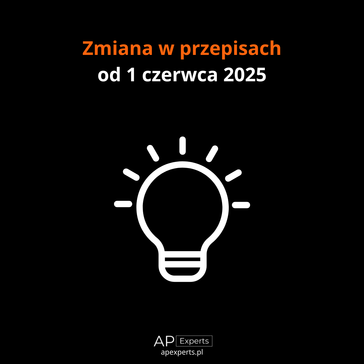 Zmiany w przepisach od 1 czerwca 2025