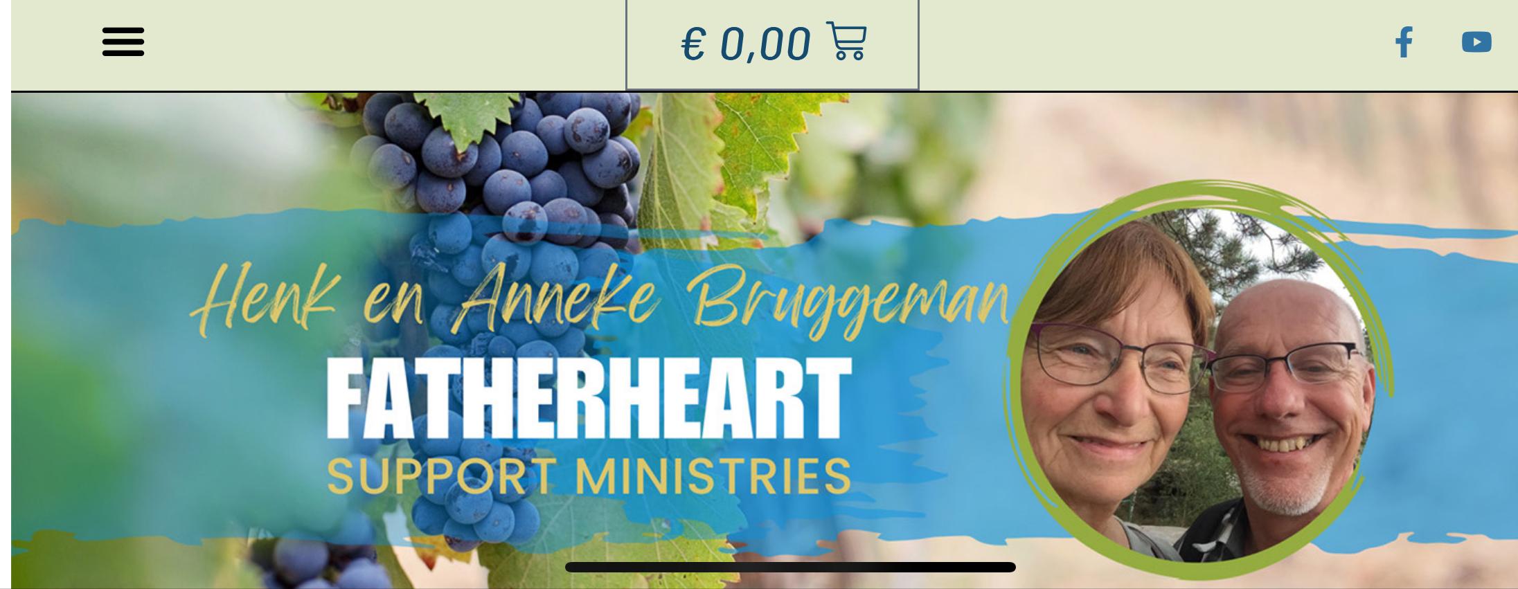 Banner website Fatherheart Support ministries