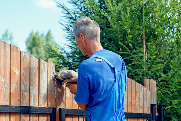 Fence Post Repair