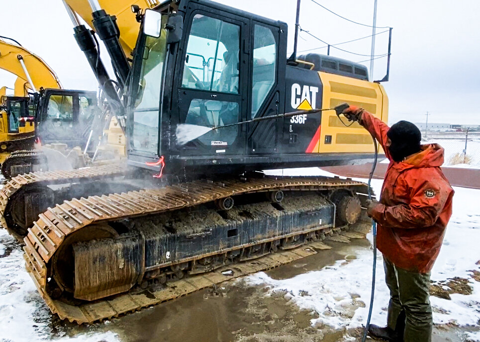 Heavy Equipment Cleaning and Power Washing