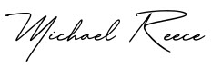 Michael Reece signature