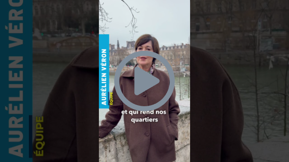 Voici Anne Moreau, engagée à Paris Centre depuis de nombreuses années.