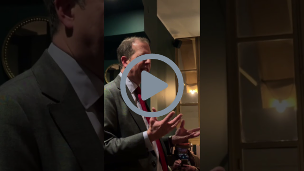 Grosse ambiance le 16 février chez Elise rue de Turenne