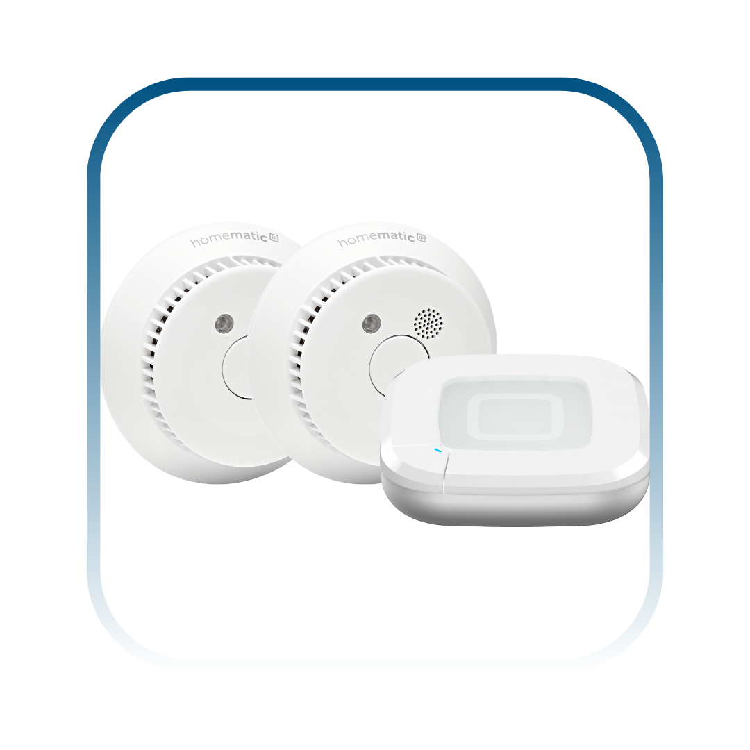 2 Mal Rauchwarnmelder + Access Point 2