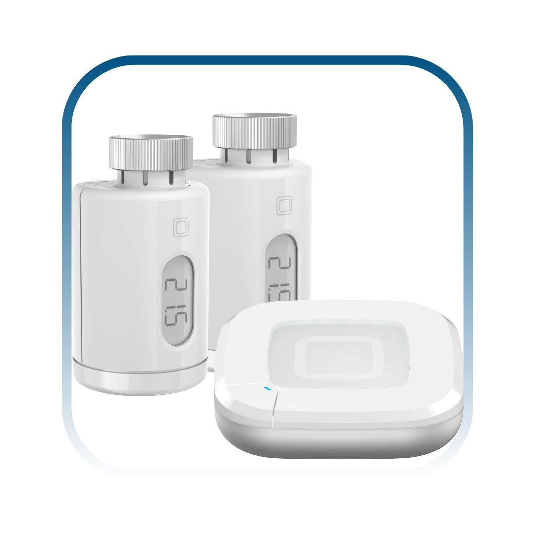 2 mal Heizkörperthermostat - pure und Access Point 2