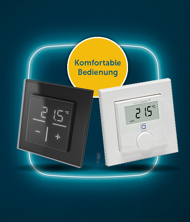 2 mal Heizkörperthermostat - pure und Access Point 2