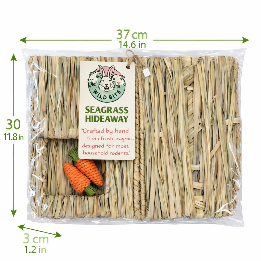 House folded flat in clear polybag packaging