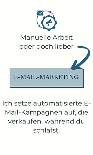 E-Mail-Marketing: Keine manueller Arbeit - Ich setze automatisierte E-Mail-Kampagnen auf, die verkaufen, während du schläfst.