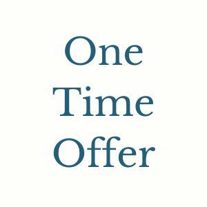 One Time Offer