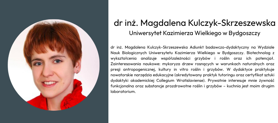 dr inż. Magdalena Kulczyk-Skrzeszewska
