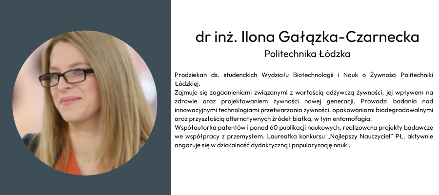 dr inż. Ilona Gałązka-Czarnecka