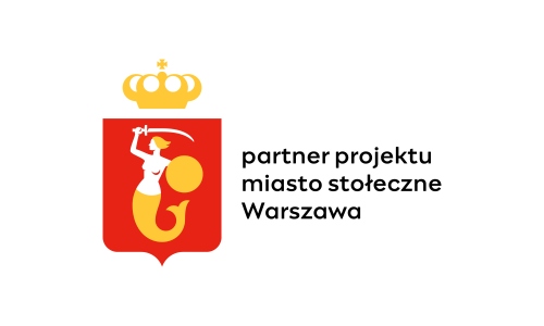 logotyp partner projektu miasto stołeczne Warszawa