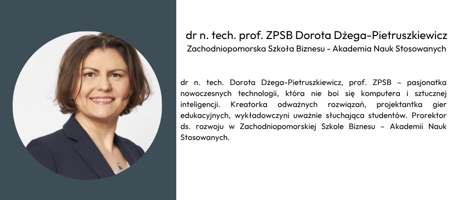 dr n. tech. prof. ZPSB Dorota Dżega-Pietruszkiewicz