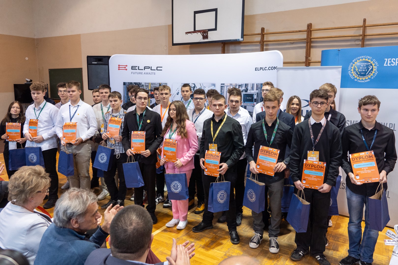 Uczestnicy Szkolnego Festiwalu