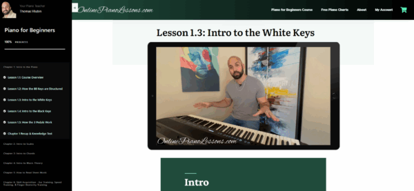OnlinePianoLessons - Learn How To Easily Play The Piano With The #1 Online Piano Course!