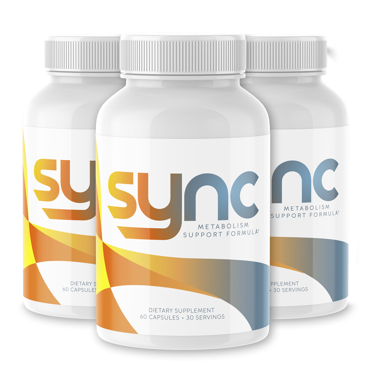 Sync Metabolism Support Formula 3 bottles