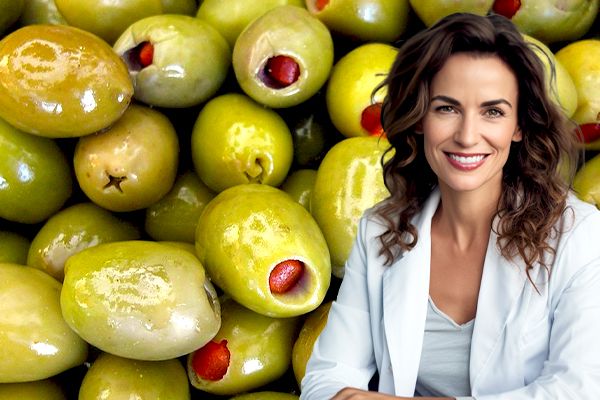 OlivineDiet Dr. Cara Brunetti & Olives In Background