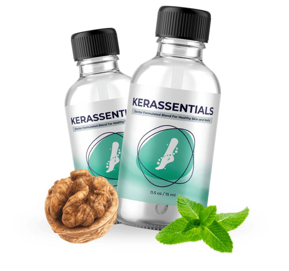 thekerassentials 2 bottles and ingredients