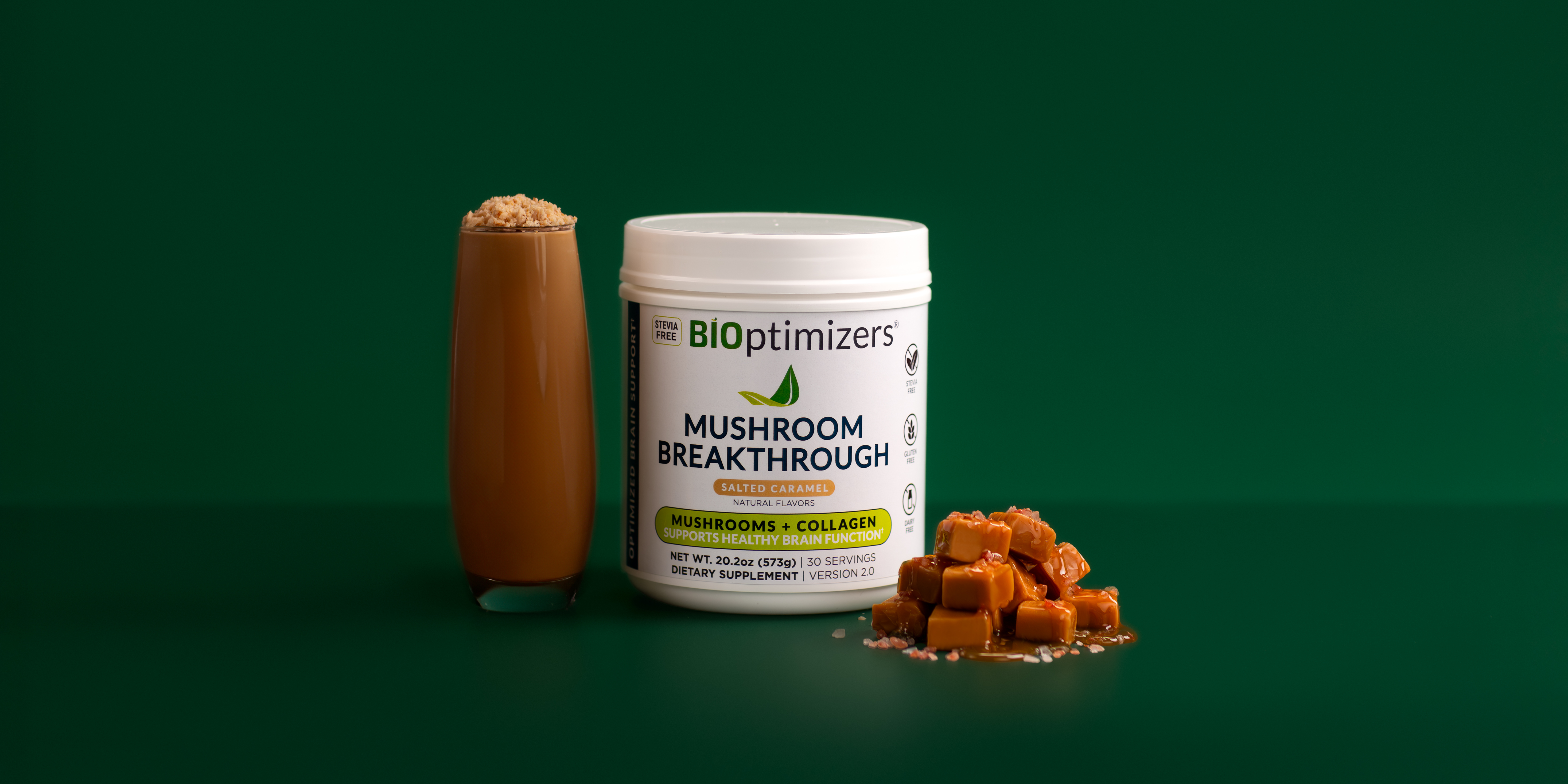 Mushroom Breakthrough - 1 Jar & Prepared Drink