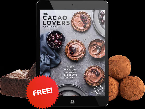 Earth Echo Cacao Bliss Free Bonus #1 Is The Super Popular Cacao Lover's Cookbook.